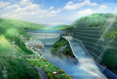 金塔老挝南塔河1号水电站项目